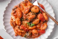 Creamy Baked Gnocchi with Mozzarella and Tomato Sauce