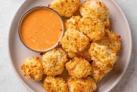 Crispy Bang Bang Cauliflower with Spicy Peanut Sauce