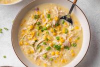 Creamy Chicken and Sweetcorn Soup Recipe for Cozy Weeknights