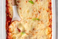 Creamy Tuna Gnocchi Bake with Tomatoes and Mozzarella
