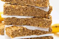 Banana Breakfast Bars with Oats and Nuts receita