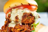 Crispy Bhaji Burger Recipe: Spiced Onion Pakora Burger