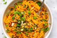 Creamy Roasted Red Pepper Pasta Recipe for Dinner Tonight