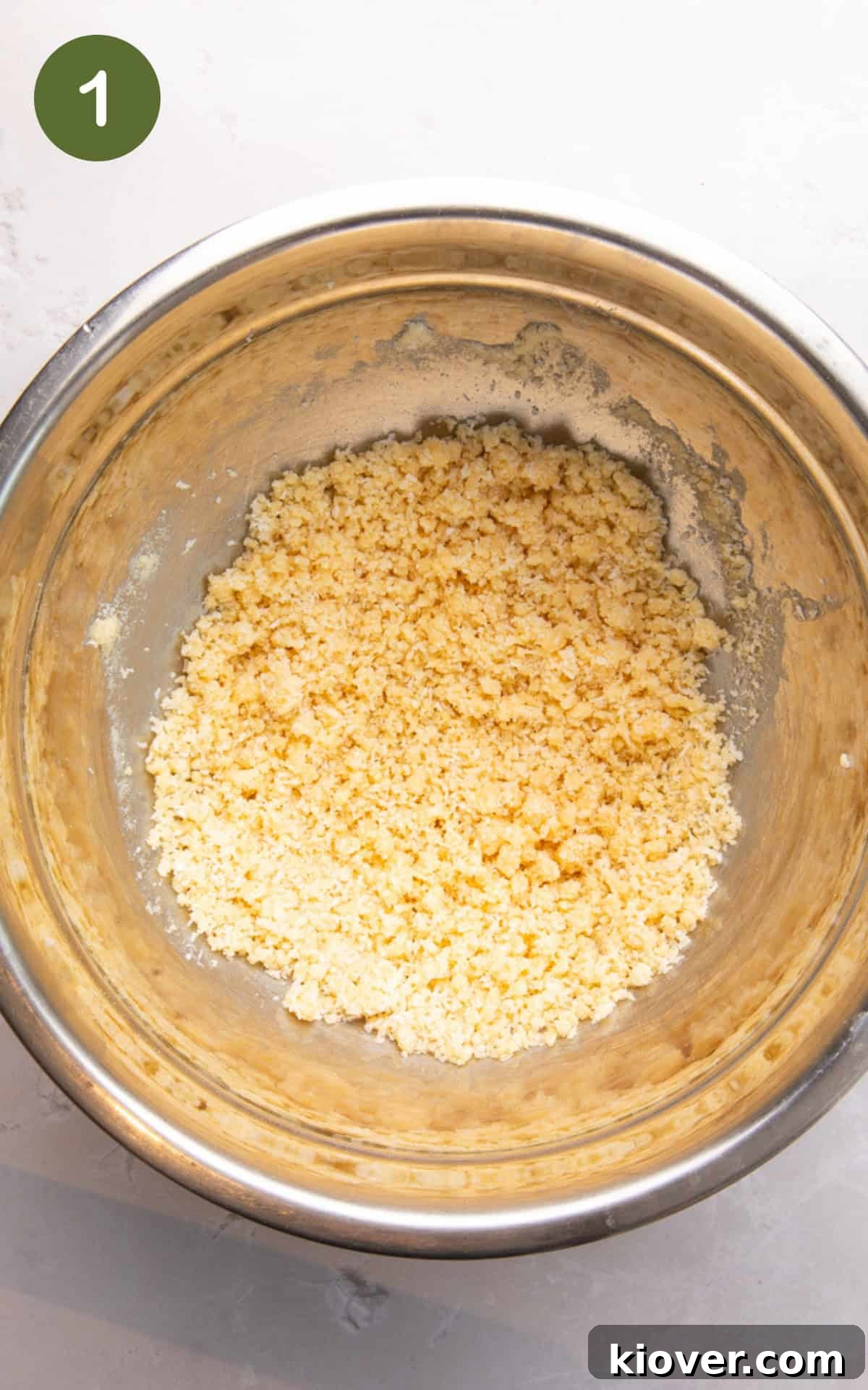 How to Make Homemade Bounty Bars: Chewy Coconut Chocolate Bars 4 desiccated coconut and coconut flour in a large bowl.