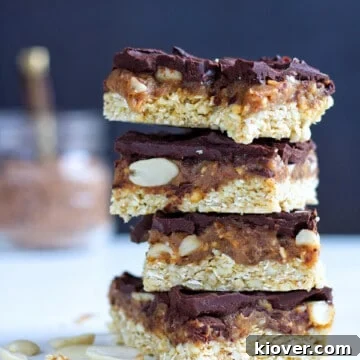 snickers flapjacks