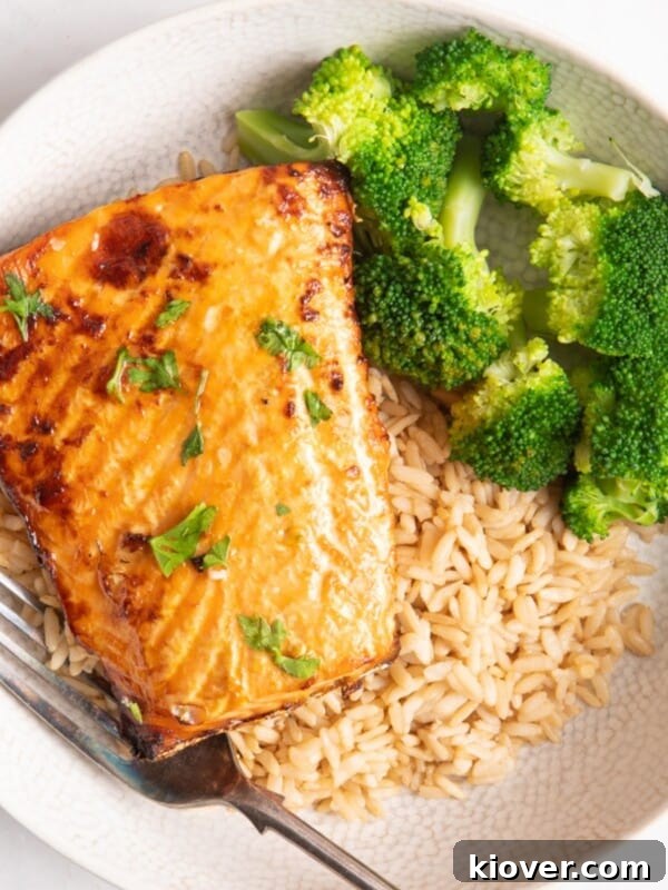 Grilled Salmon Burgers with Lemon-Dill Aioli 8 salmon on a bed of rice served with broccoli