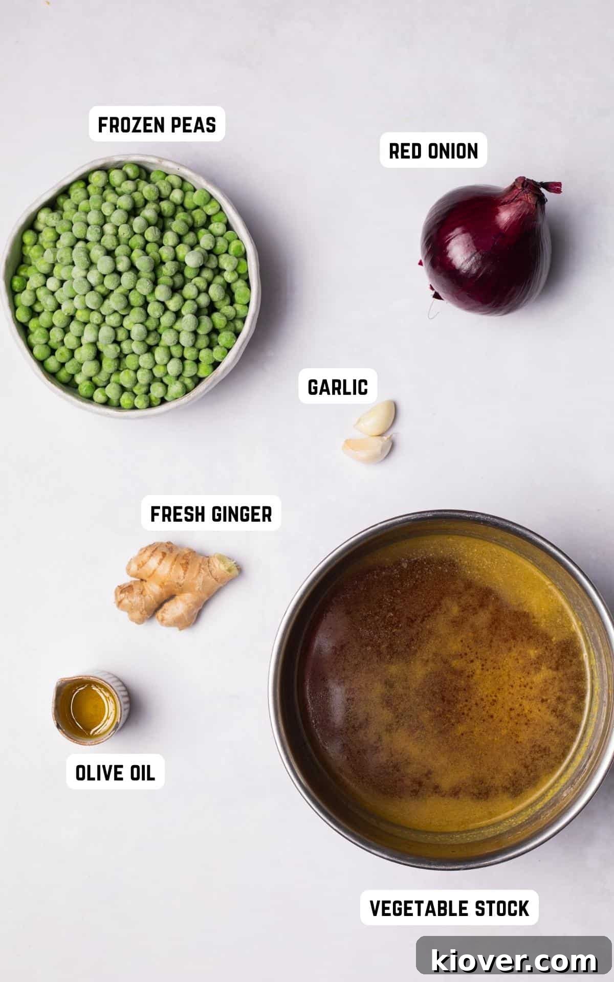 Classic Creamy Split Pea Soup Recipe for Cozy Meals 3 Ingredients to make Pea Soup.