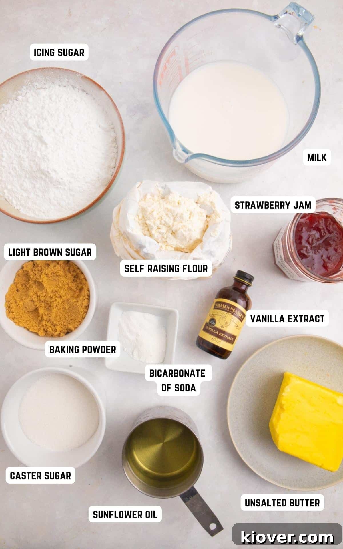 Gluten-Free Victoria Sponge Cake Recipe for Light, Fluffy Layers 3 Gluten Free Victoria Sponge Ingredients