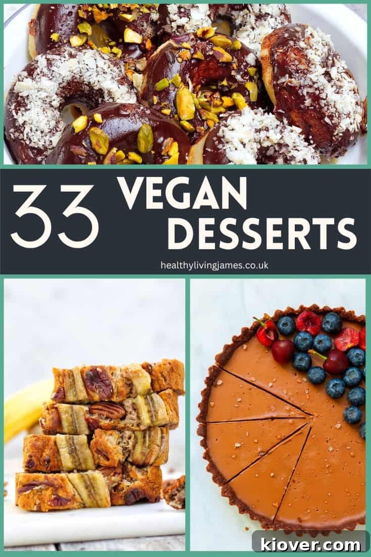 33 vegan desserts 