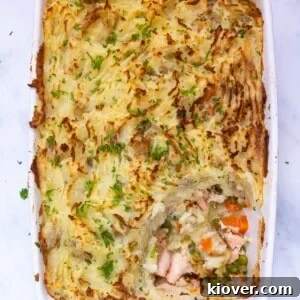 71 Top Gluten-Free Recipes for Every Meal 37 Salmon Pie in a baking dish.