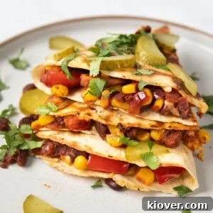 43 Gluten-Free Vegan Recipes for Everyday Meals and Desserts 10 One-Pan Black Bean Quesadillas.