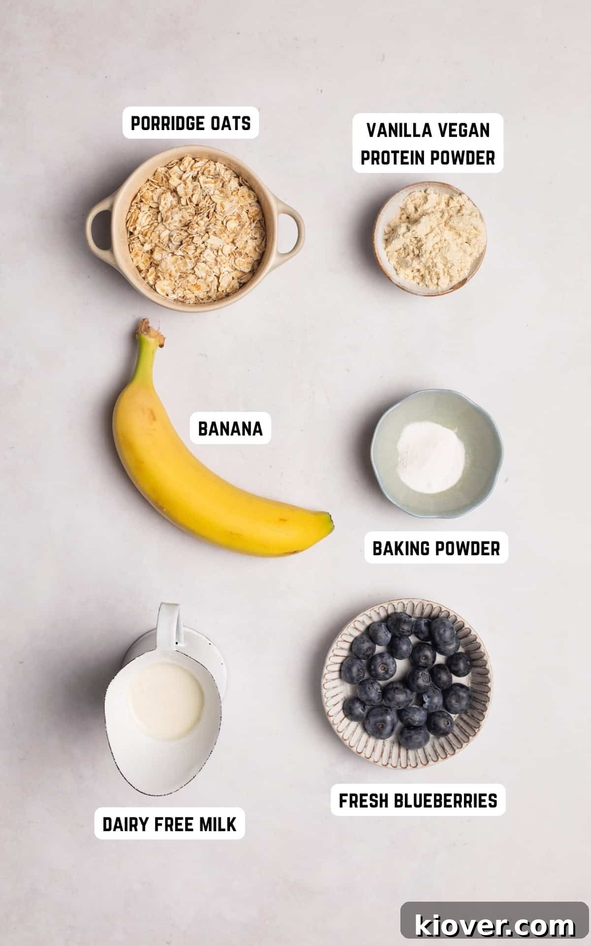 Creamy Baked Oats Recipe for Breakfast and Meal Prep 3 Ingredients to make Baked Oats.