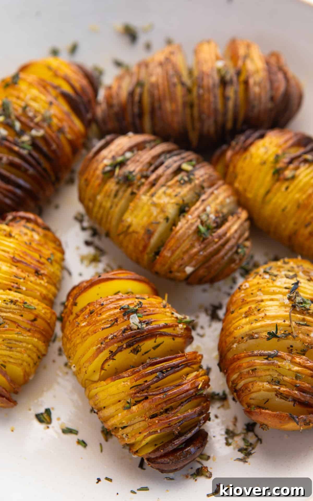 Hasselback Potatoes from air fryer.