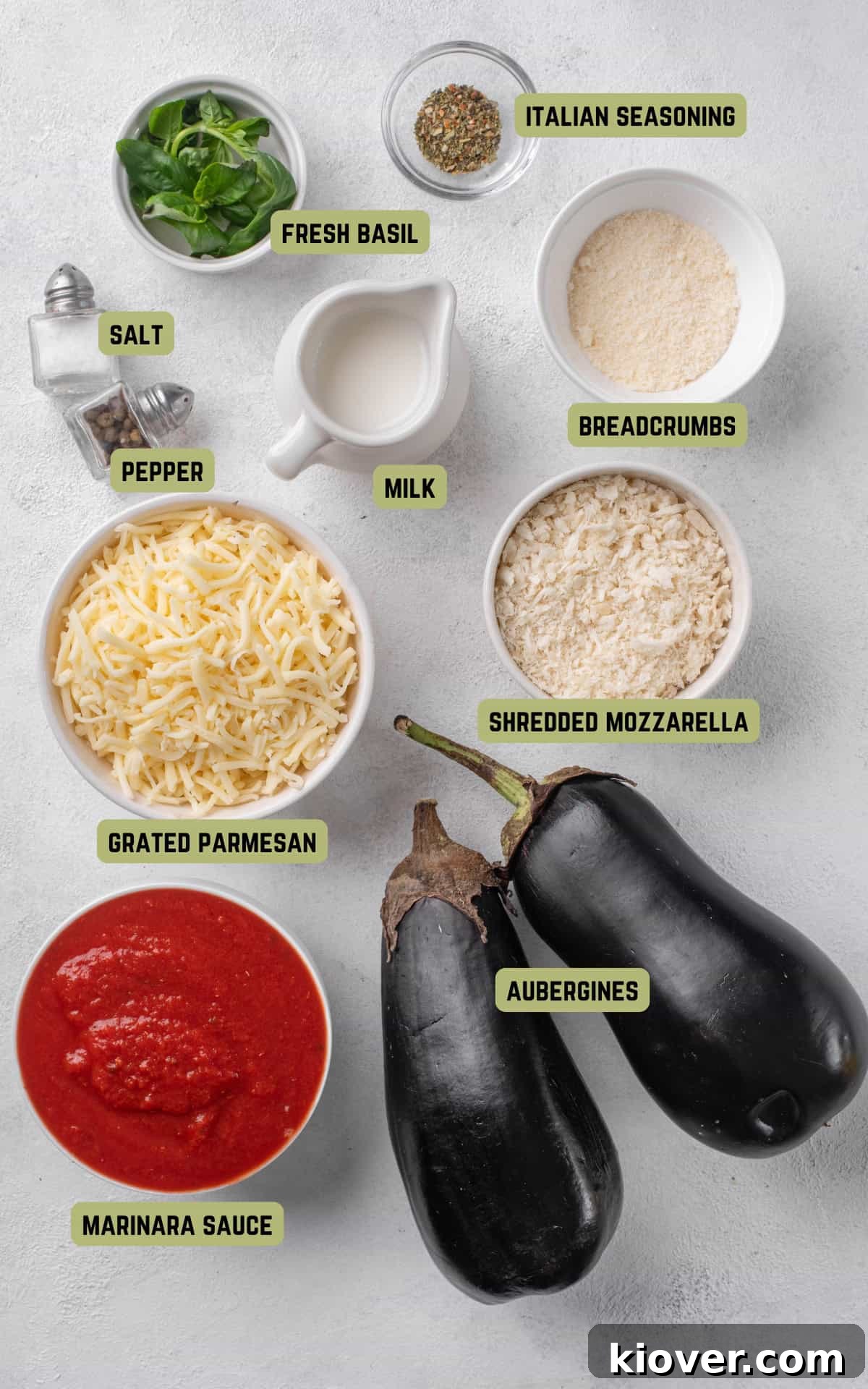 Eggplant Parmigiana Recipe: Classic Italian Melanzane alla Parmigiana 3 Ingredients to make Aubergine Parmigiana.