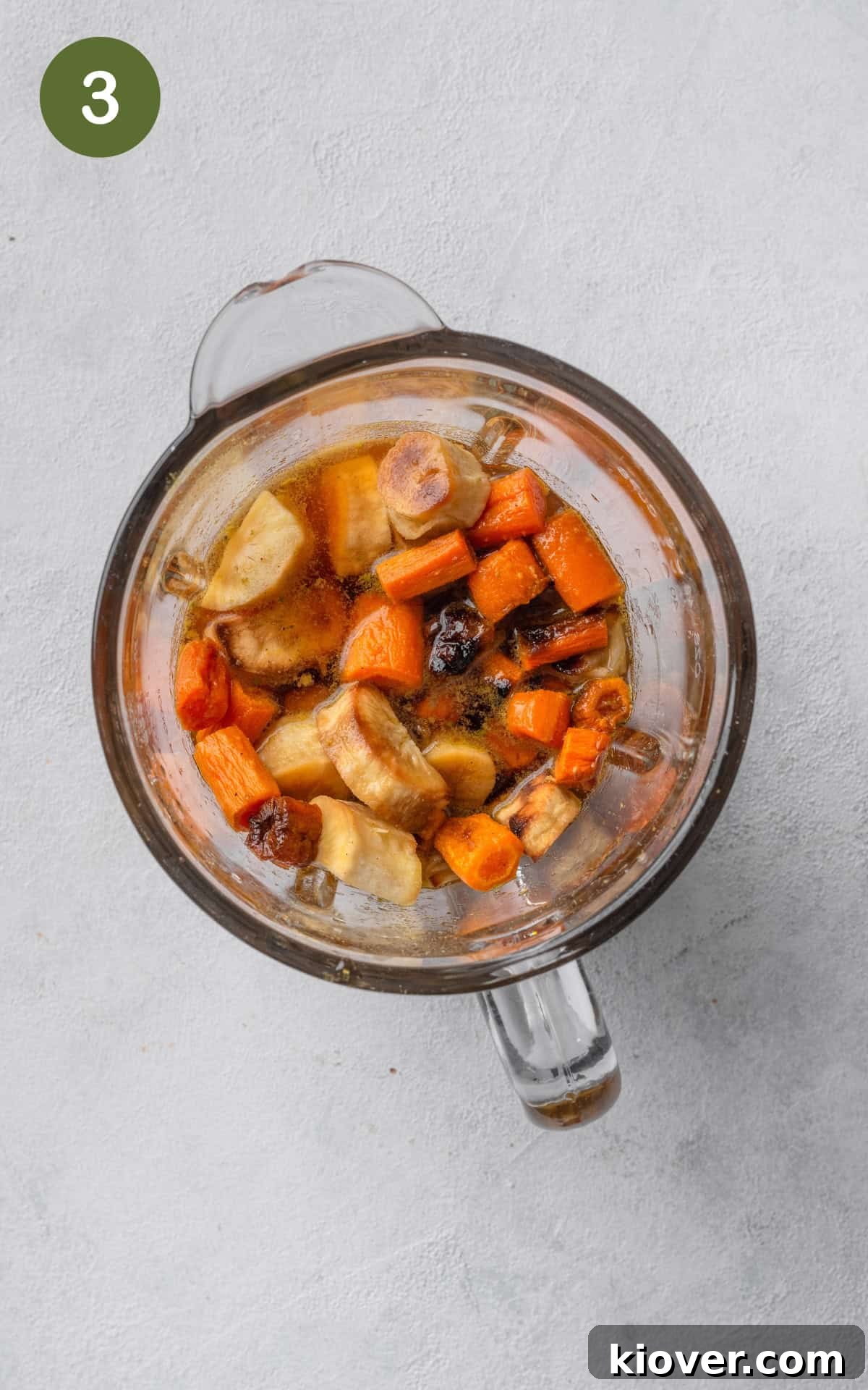 Creamy Carrot and Parsnip Soup Recipe for Cozy Weeknights 6 veggies in a food blender.