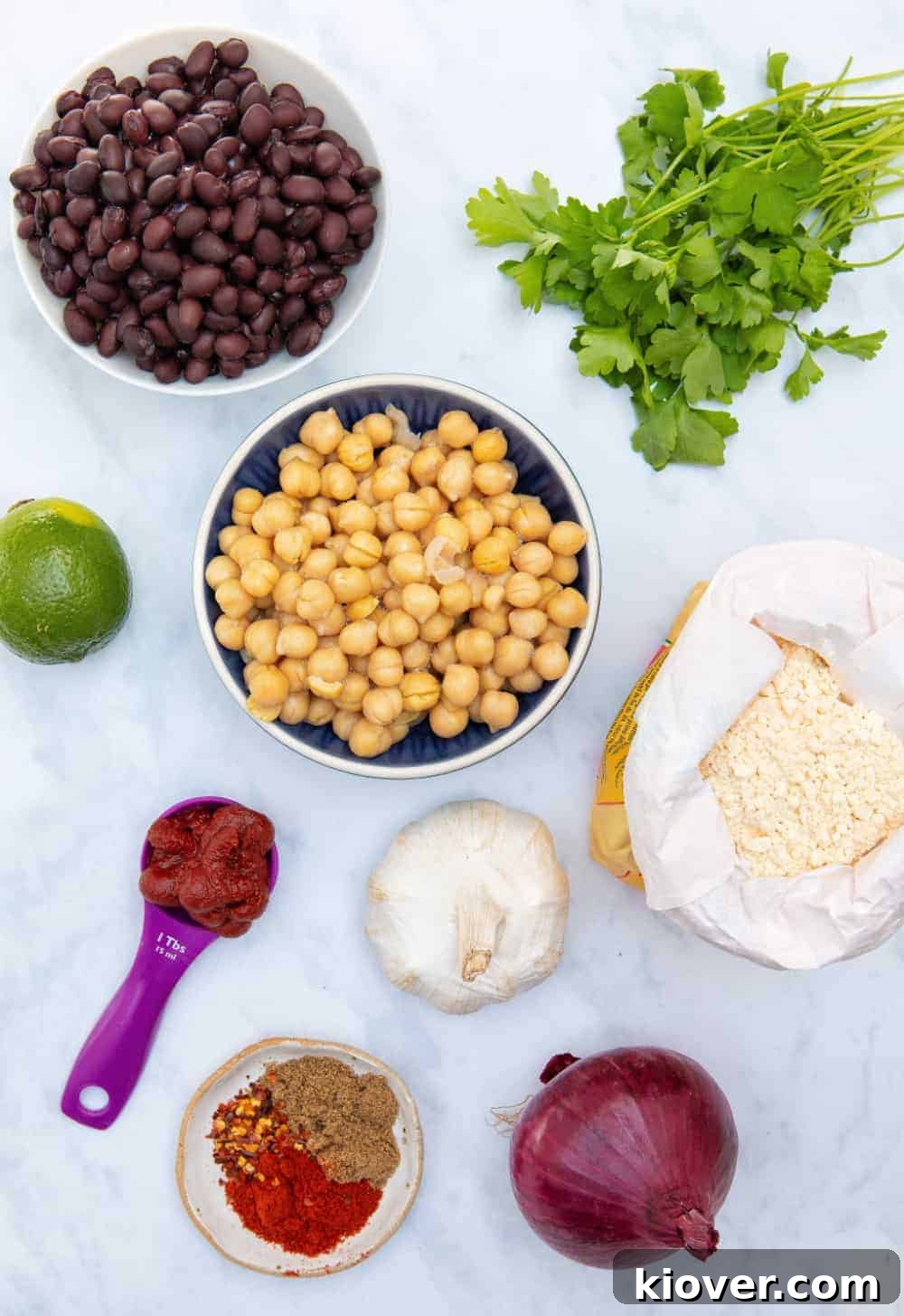 Gluten-Free Falafel Recipe: Crispy Chickpea Patties for Midday Meals 2 Gluten Free Falafels - ingredients