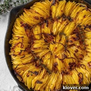 Classic Boulangère Potatoes Recipe: Crispy Potato and Onion Bake 14 boulangere potatoes.