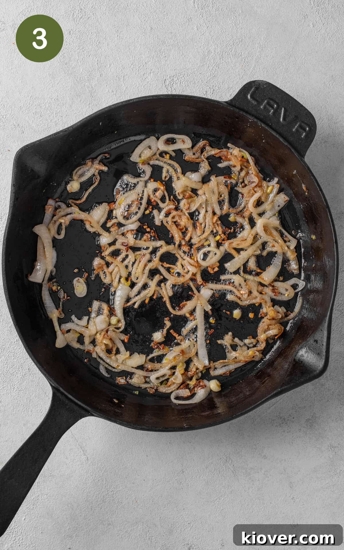 Classic Boulangère Potatoes Recipe: Crispy Potato and Onion Bake 6 frying onions until caramelised.