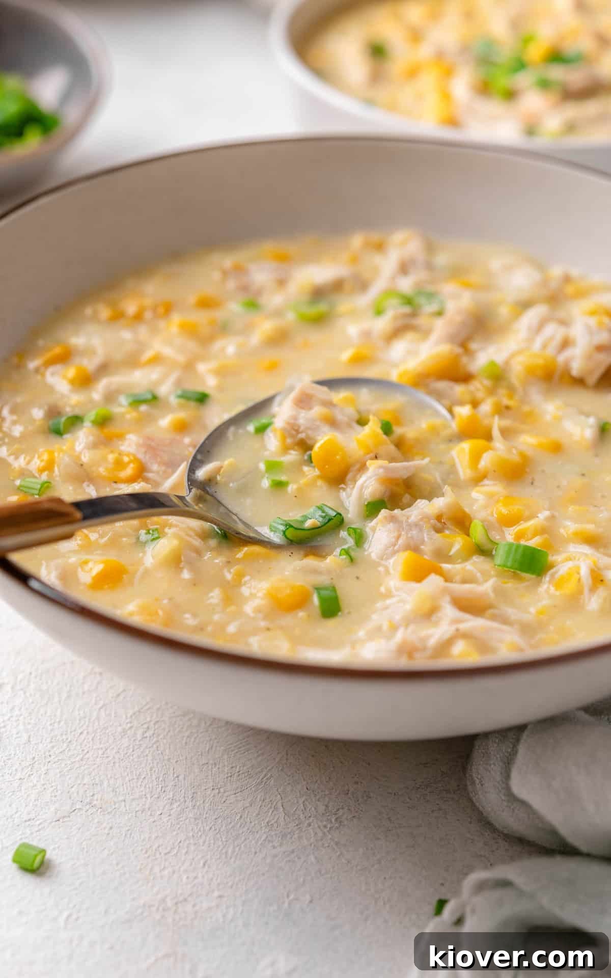 Creamy Chicken and Sweetcorn Soup Recipe for Cozy Weeknights 12 homemade soup with chicken and sweetcorn.