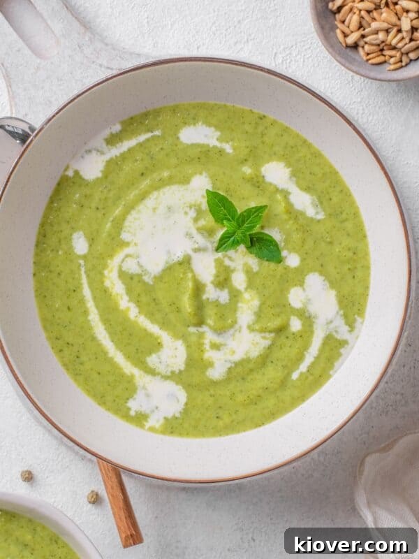 Creamy Garlic Broccoli Pasta with Parmesan 14 creamy broccoli soup.