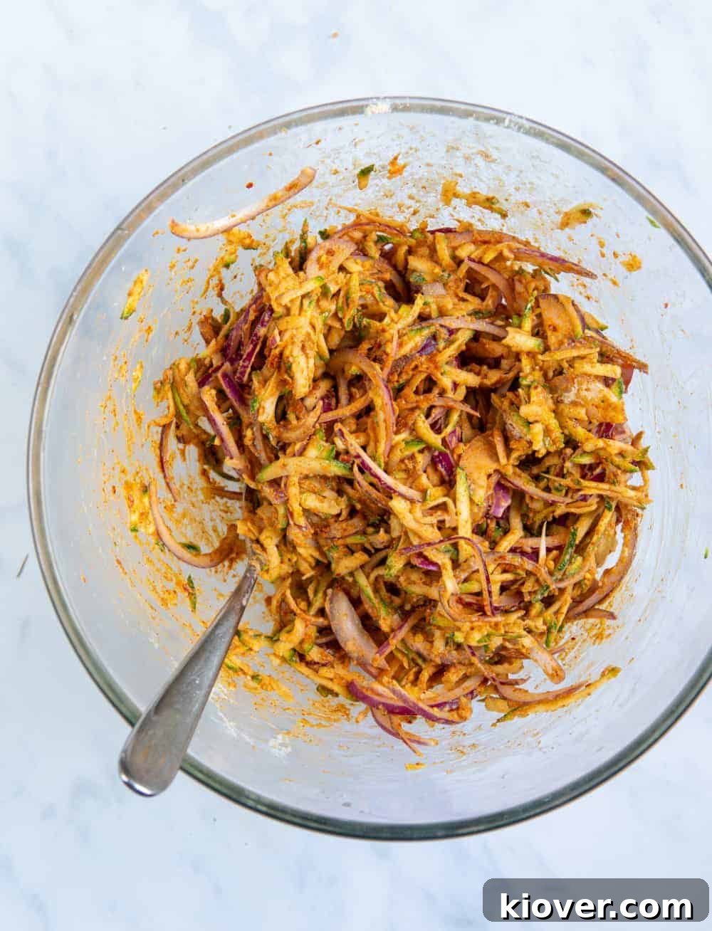 Crispy Bhaji Burger Recipe: Spiced Onion Pakora Burger 4 Bhaji Burger Mix