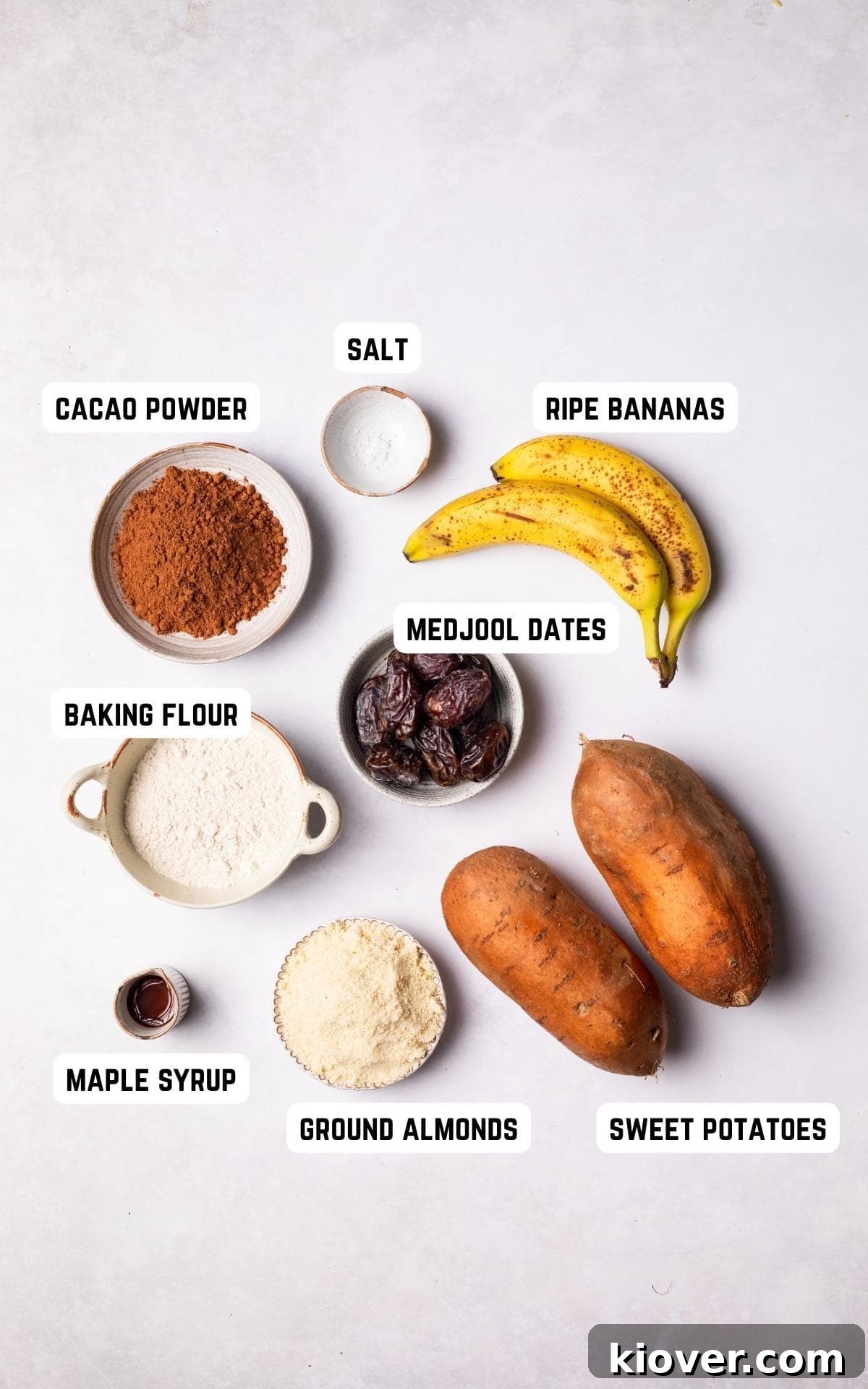 Fudgy Sweet Potato Brownies Recipe with Cocoa and Maple 3 Ingredients to make Sweet Potato Brownies.