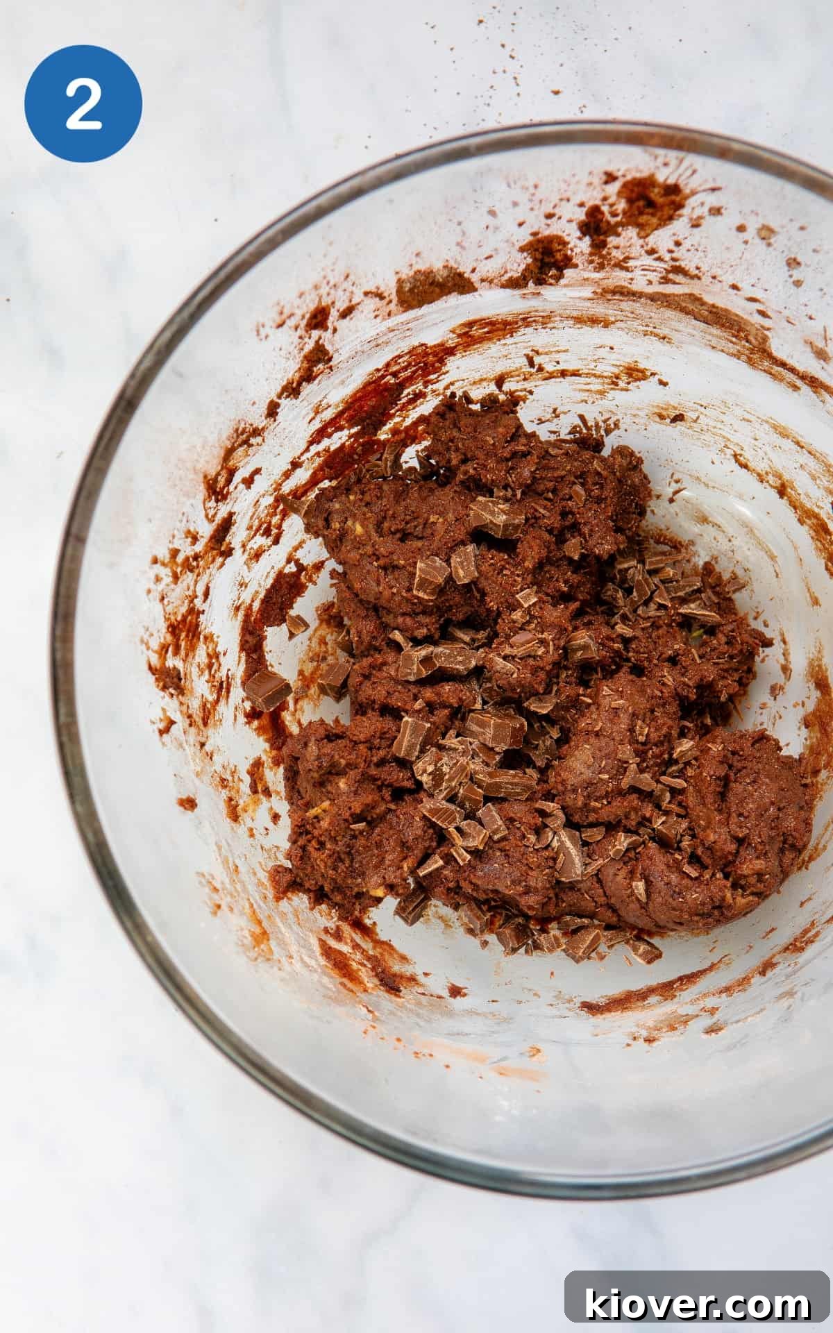 Chewy Gluten-Free Chocolate Cookies You’ll Love 5 Chopped pieces of chocolate added to the cookie mix.