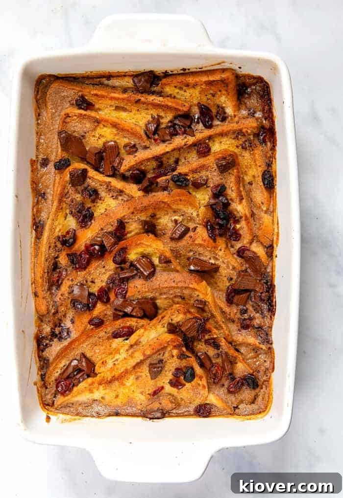 Banana Bread & Butter Pudding - Top