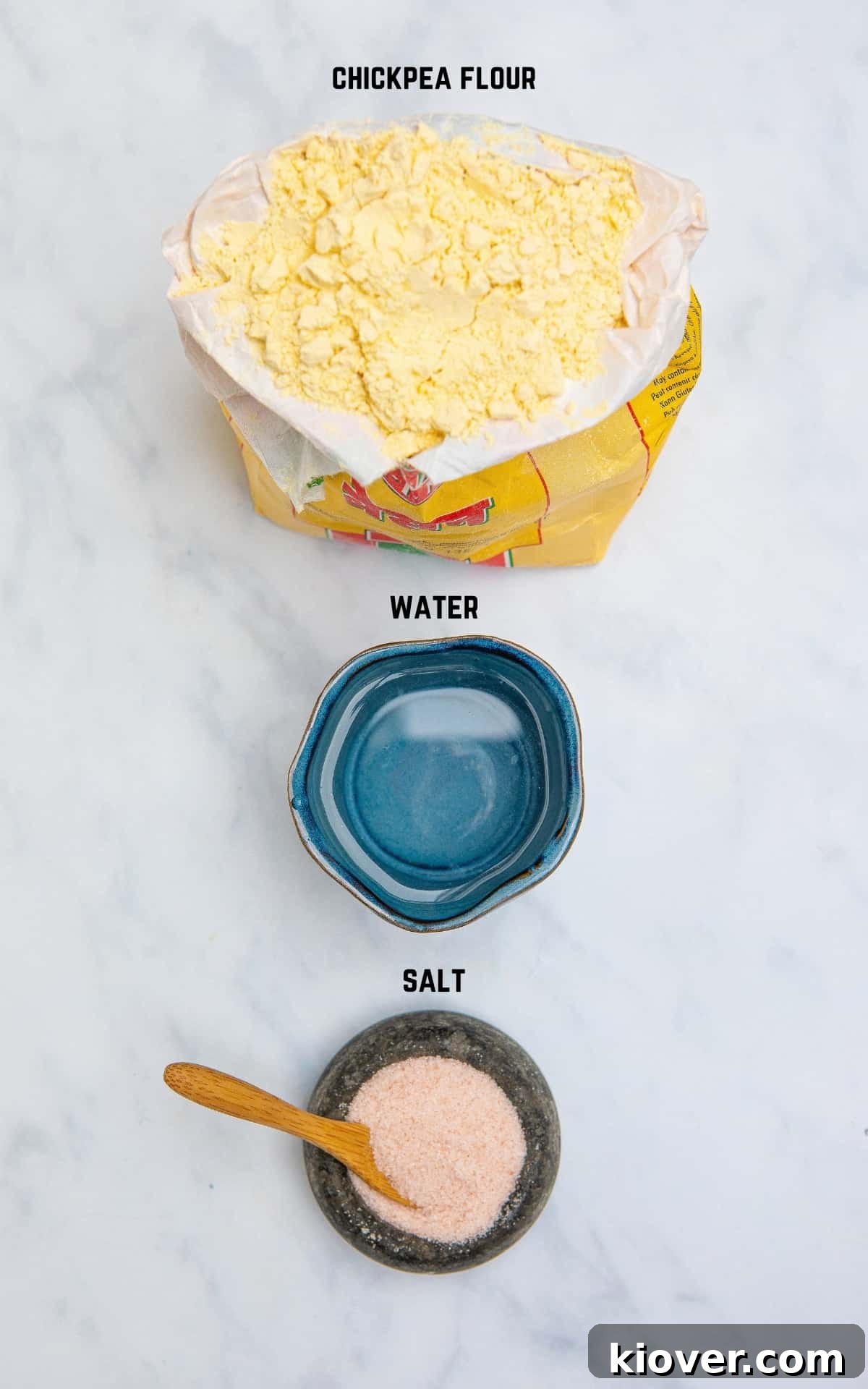 Ingredients to make Gluten Free Pizza.