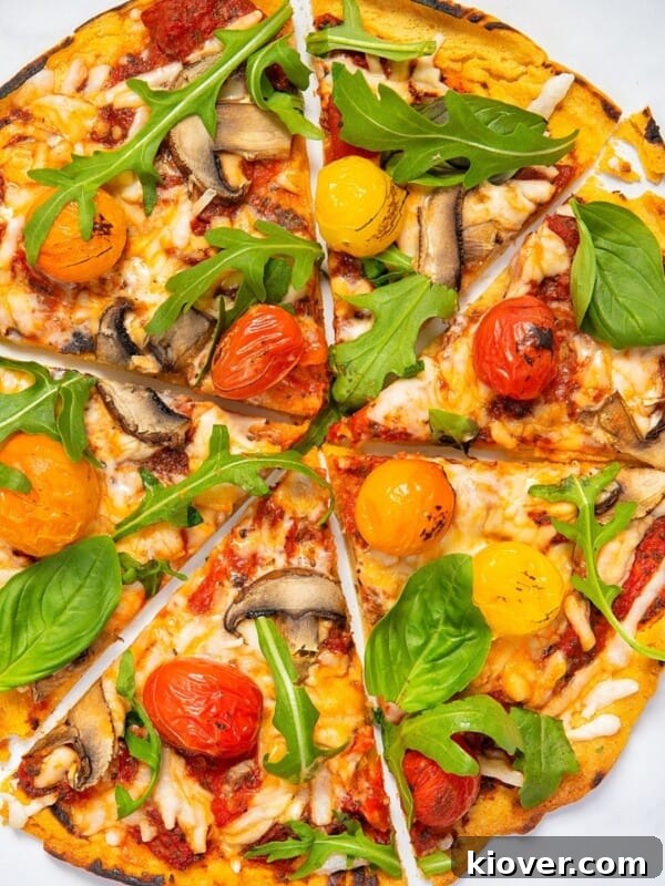 Gluten Free Pizza slices.