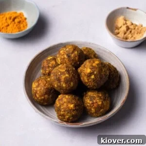 Protein-Packed Energy Bites for Lasting Fuel 8 Healthy energy balls with ginger and turmeric.