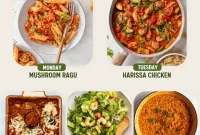 Week 27 Dinner Menu – July 13, 2026
